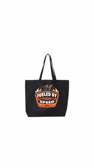 Fueled by speed large tote