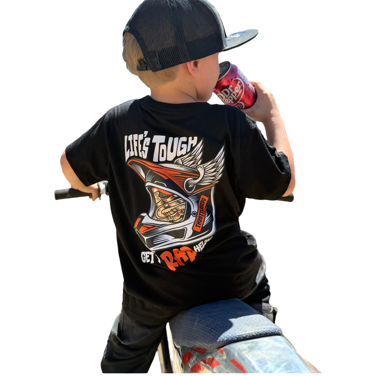 Get a rad helmet tee- 2 colors