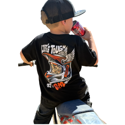 Get a rad helmet tee- 2 colors