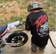 Dirtbike Camo flat bill